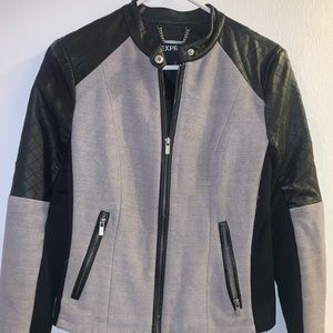 Express faux leather jacket